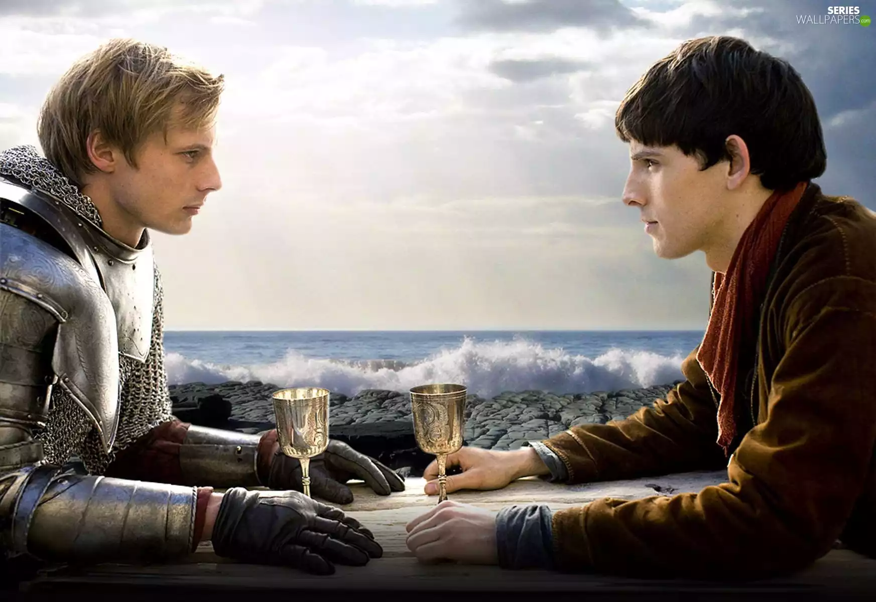 The Adventures of Merlin, Bradley James, Colin Morgan, The Adventures of Merlin