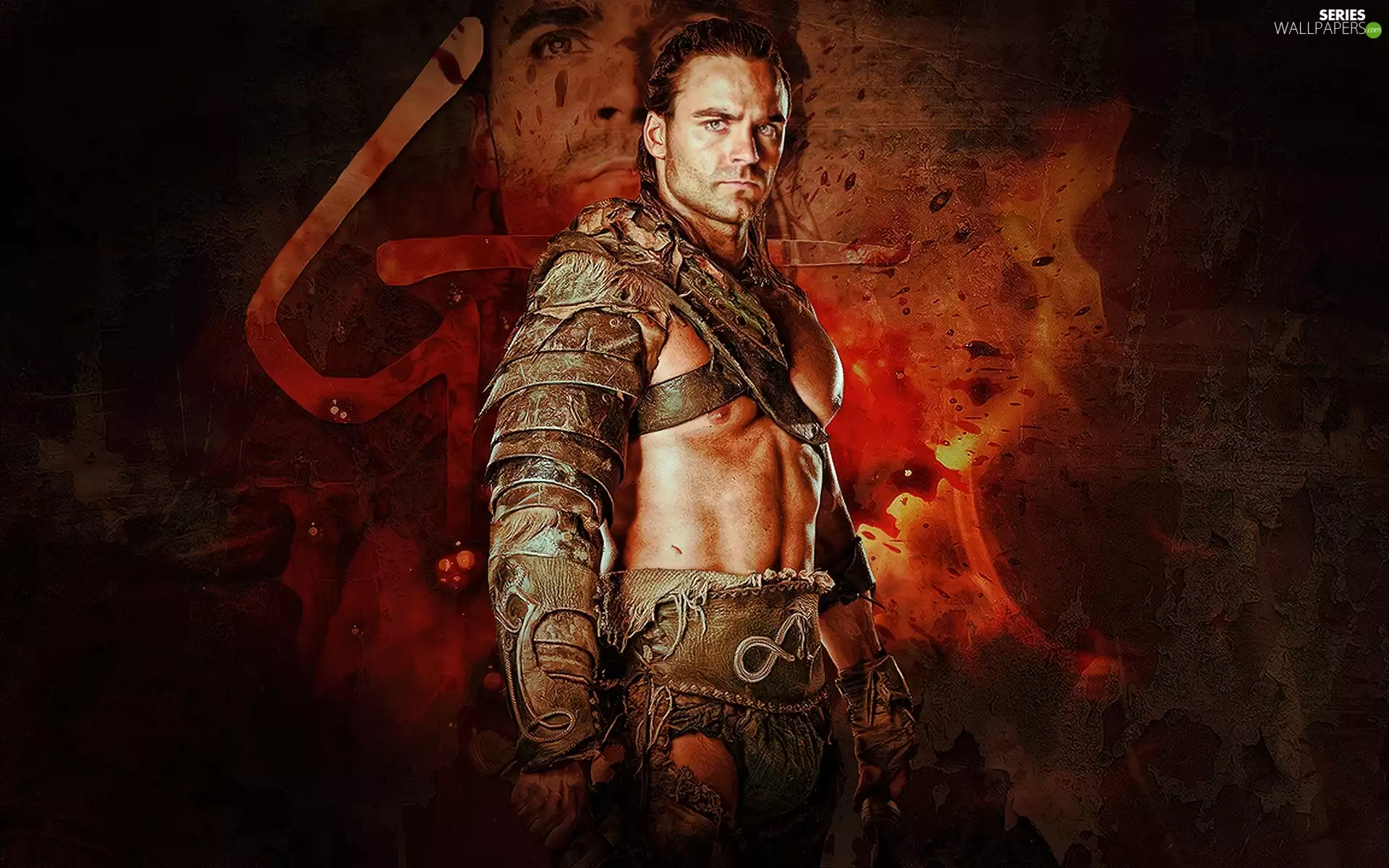 Spartacus, gladiator, Gannicus - Dustin Clare, Gods of Arena