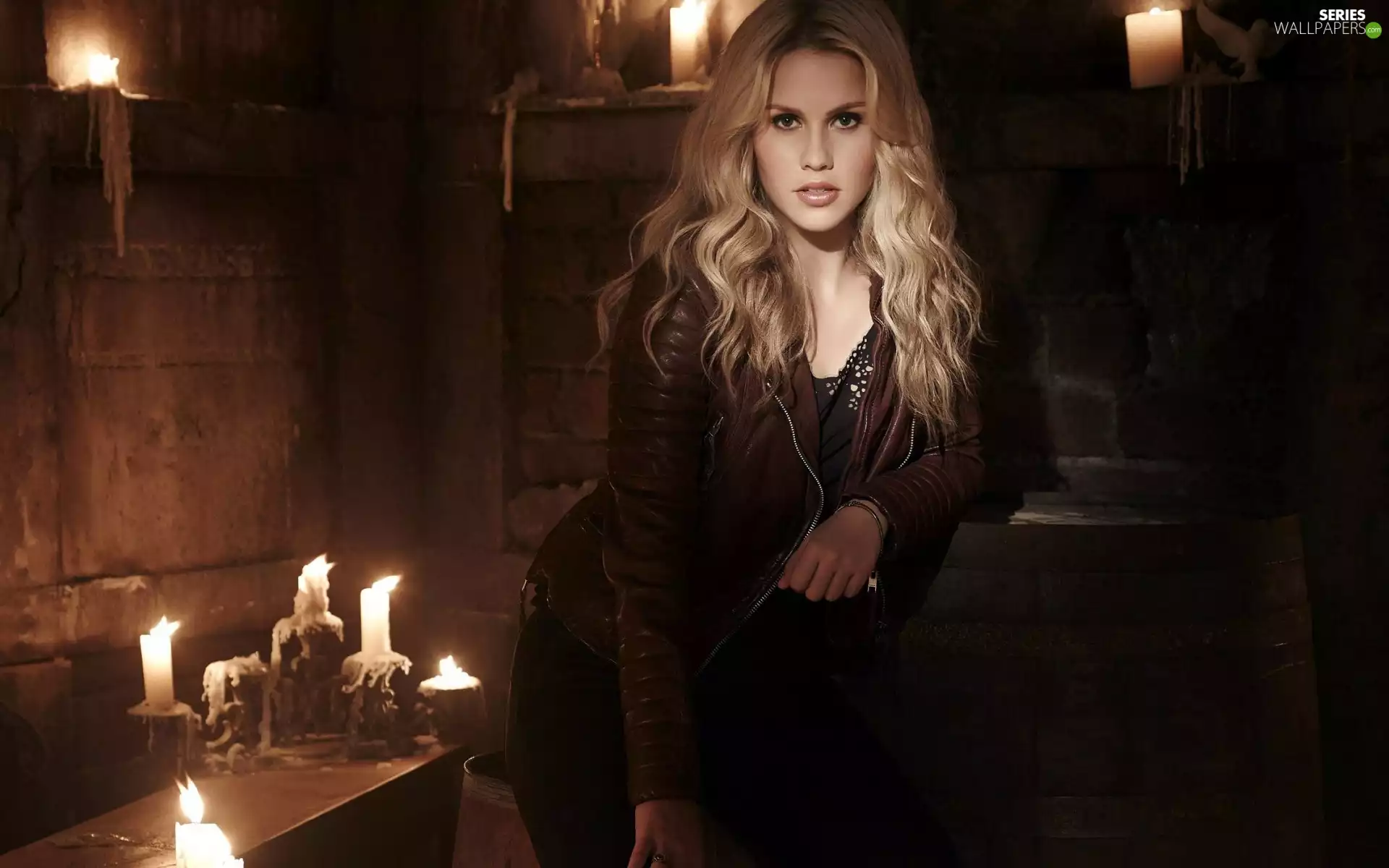 Blonde, Candles, The Vampire Diaries, Candice Accola, The Vampire Diaries
