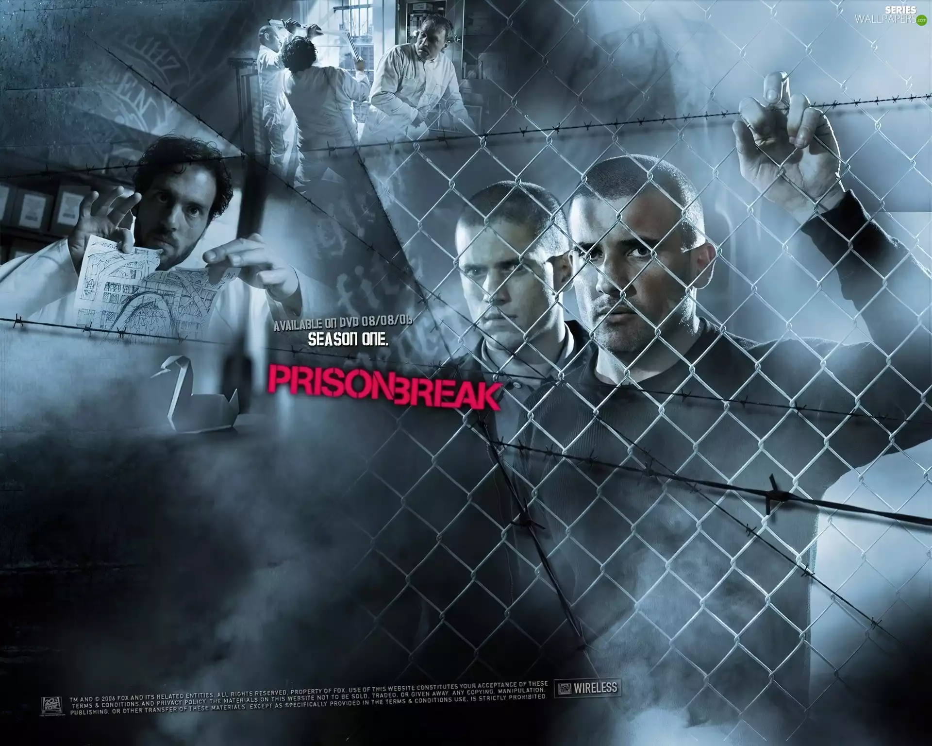 Prison Break, Dominic Purcell, Wentworth Miller, Prison Break