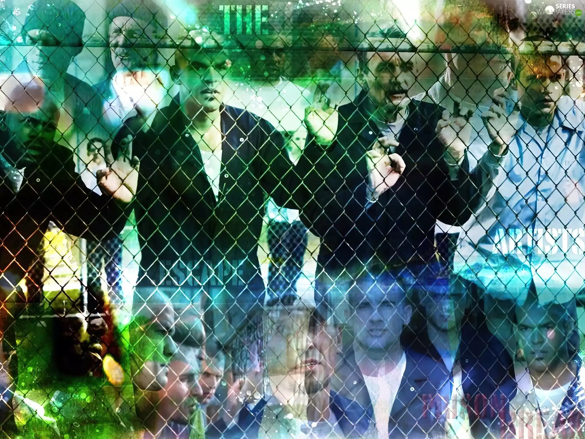 fence, prison, Prison Break, net, Prison Break