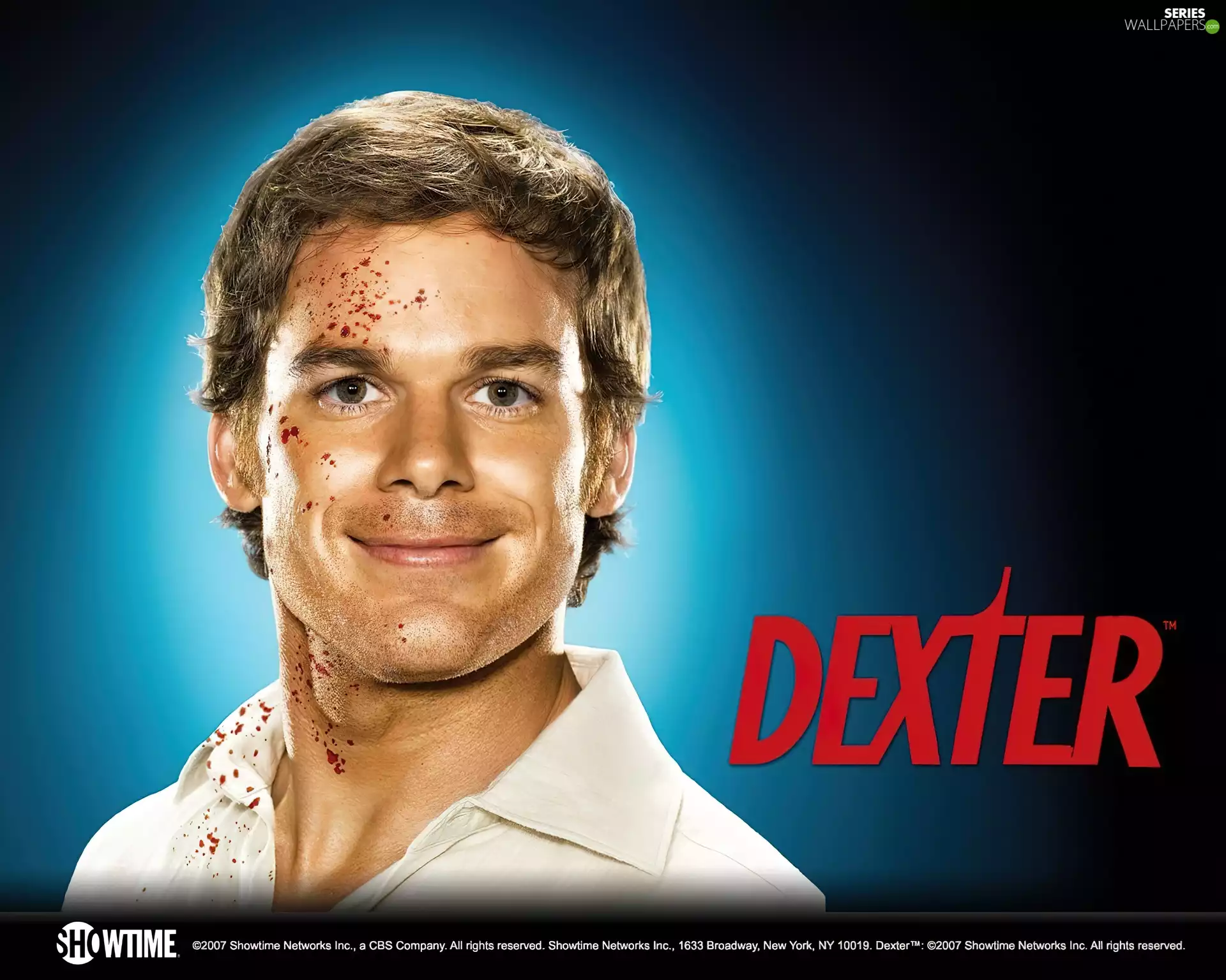 Michael C. Hall, Dexter, blood