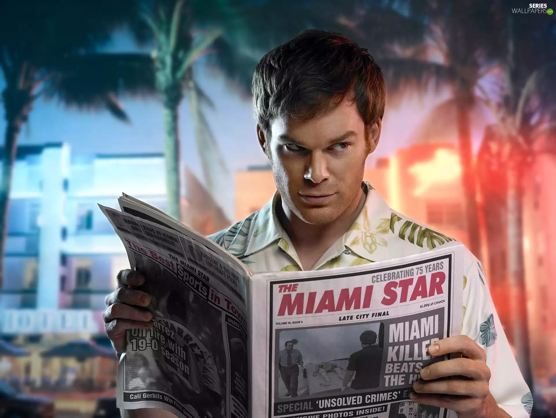 Michael C. Hall, Dexter, Paper