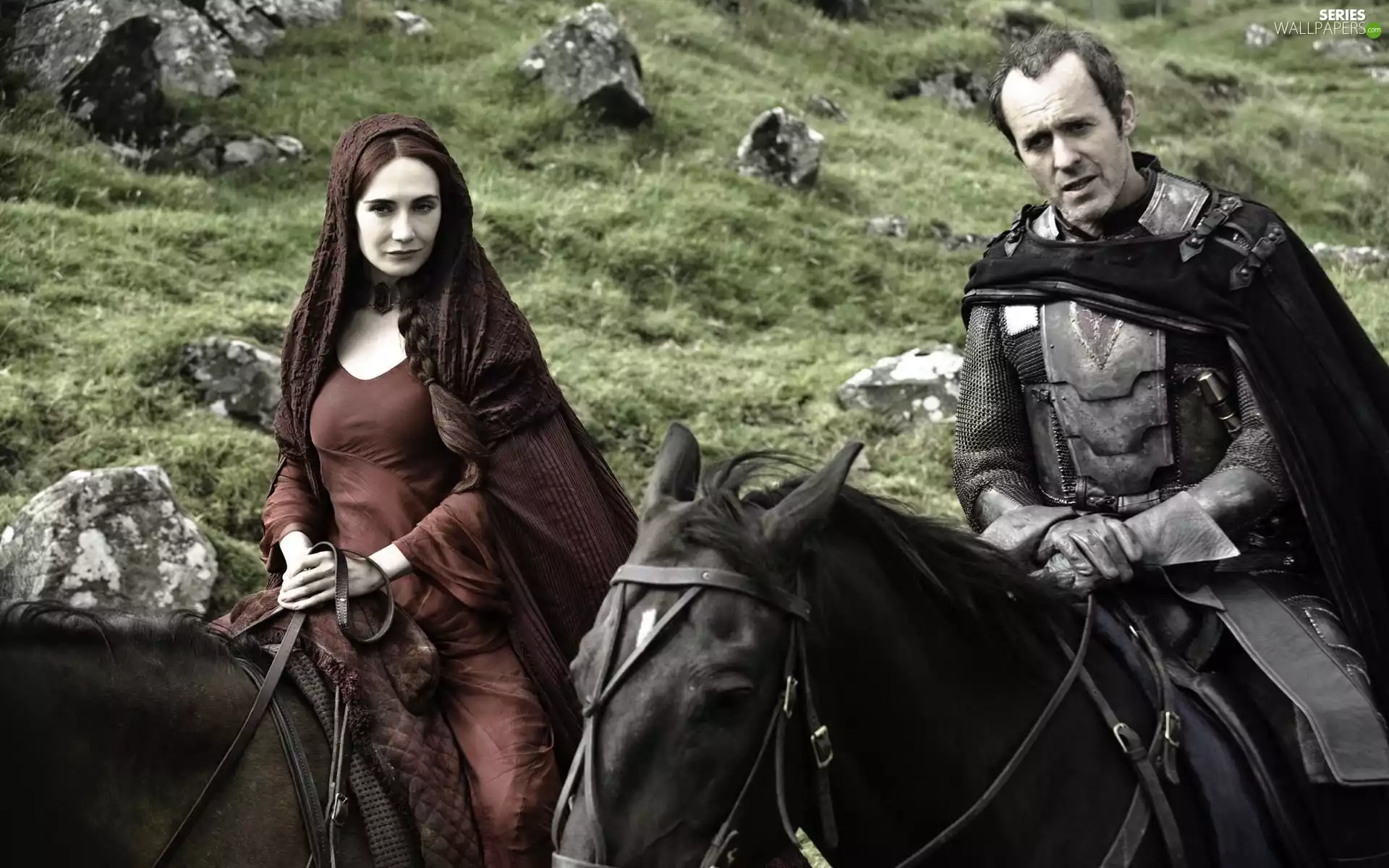 Game of Thrones, Stannis Baratheon - Stephen Dillane, Melisandre - Carice van Houten, Game Of Thrones