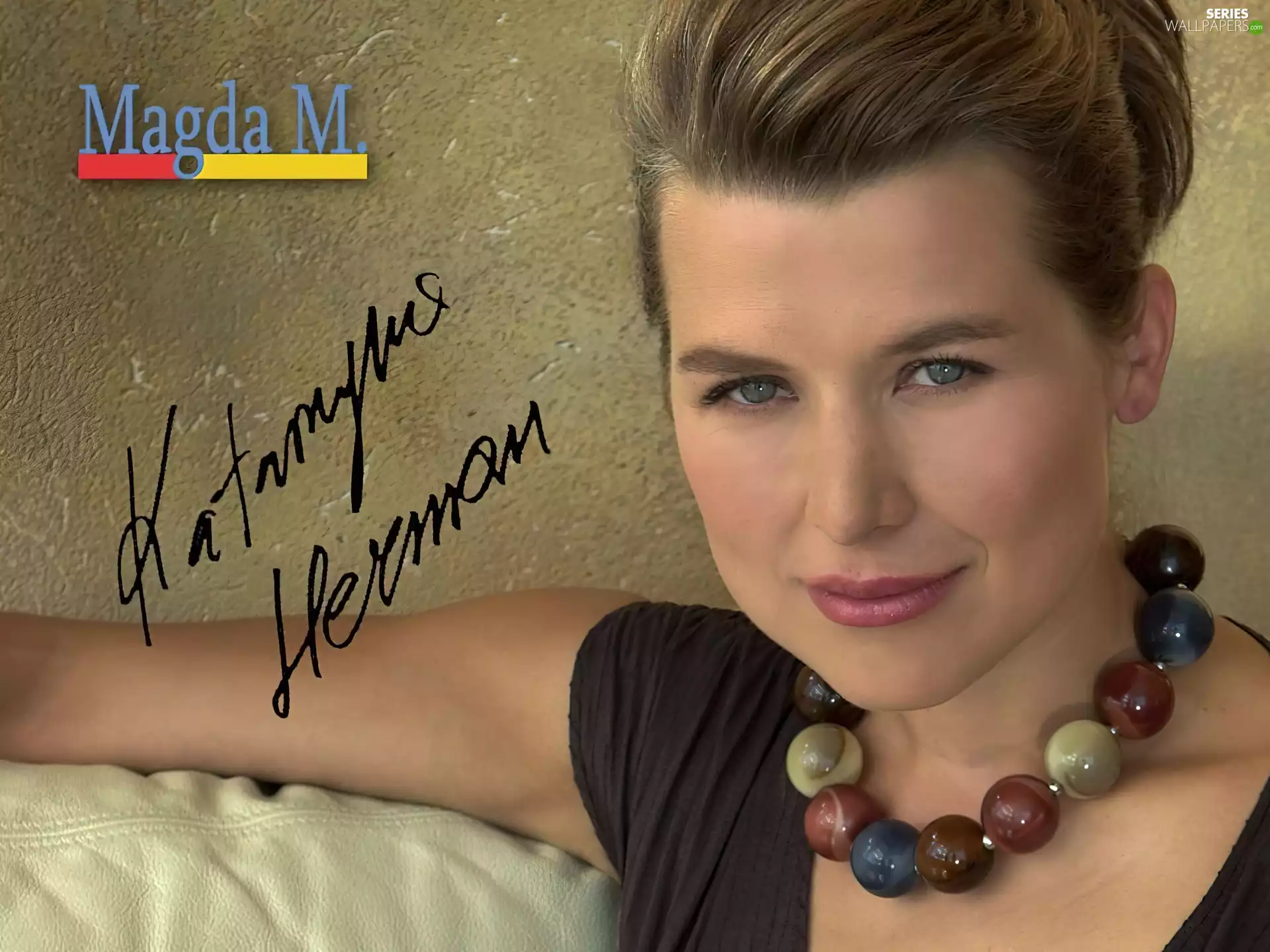 Magda M, autograph, chaplet, Katarzyna Herman