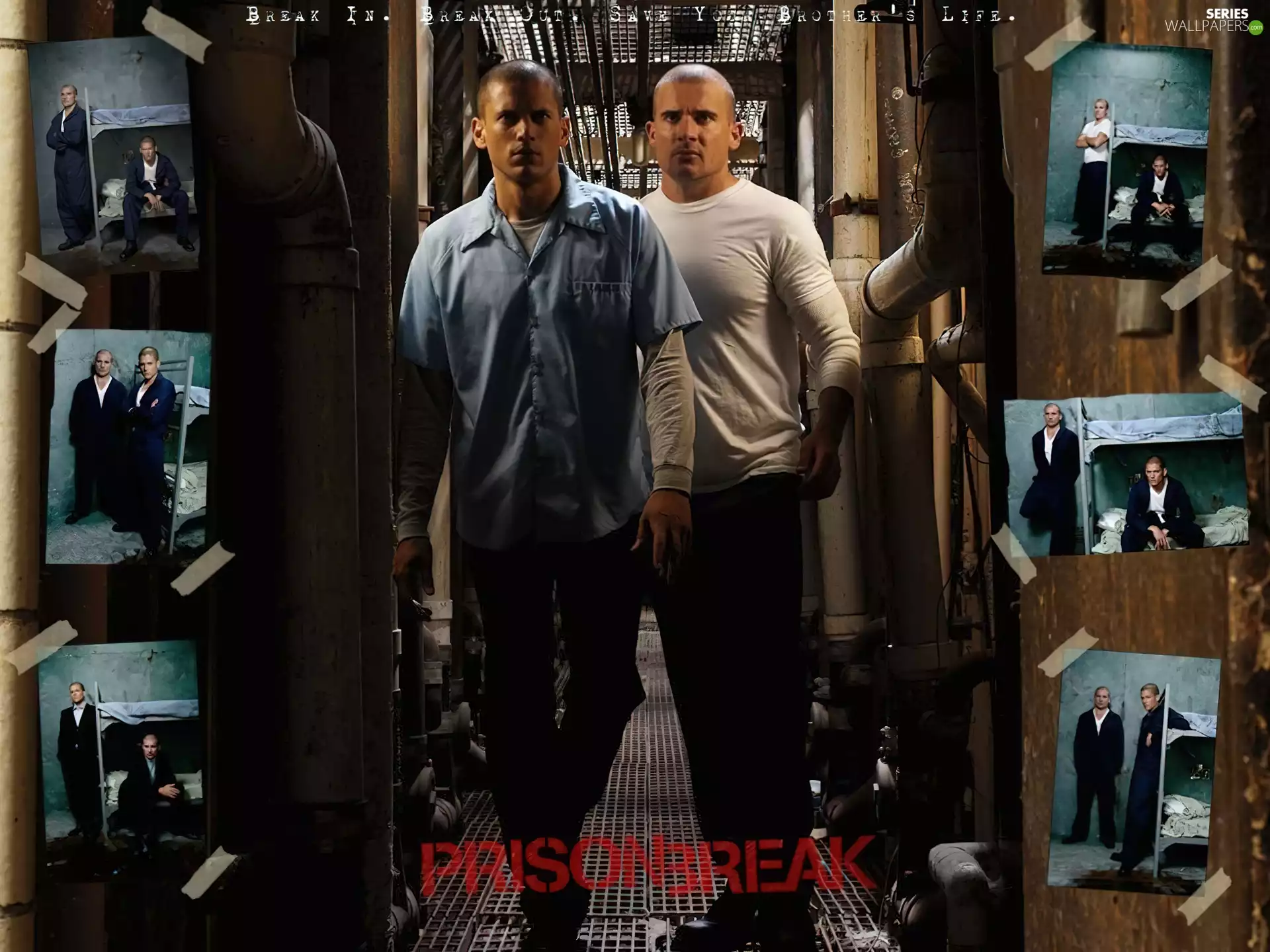 Dominic Purcell, Wentworth Miller, Prison Break, transition, Prison Break