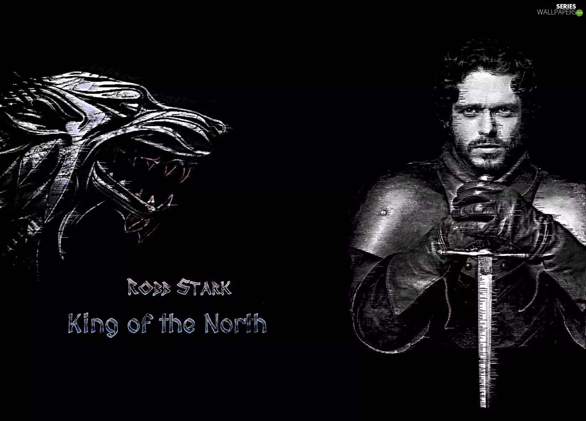 Game of Thrones, Robb Stark, Wolf, Game Of Thrones