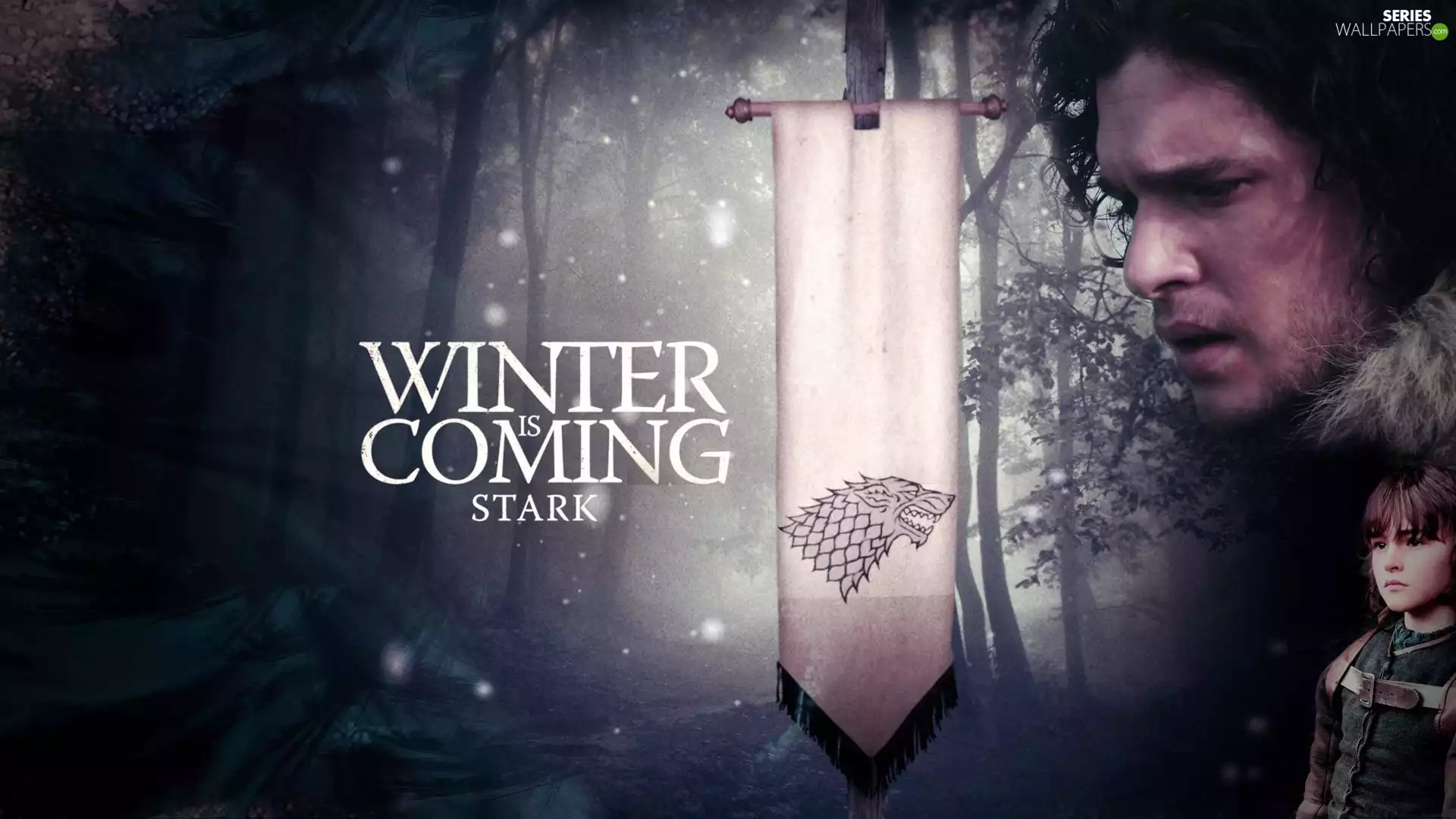 Motto, Jon Snow - Kit Harington, Game Of Thrones, escutcheon, Game of Thrones