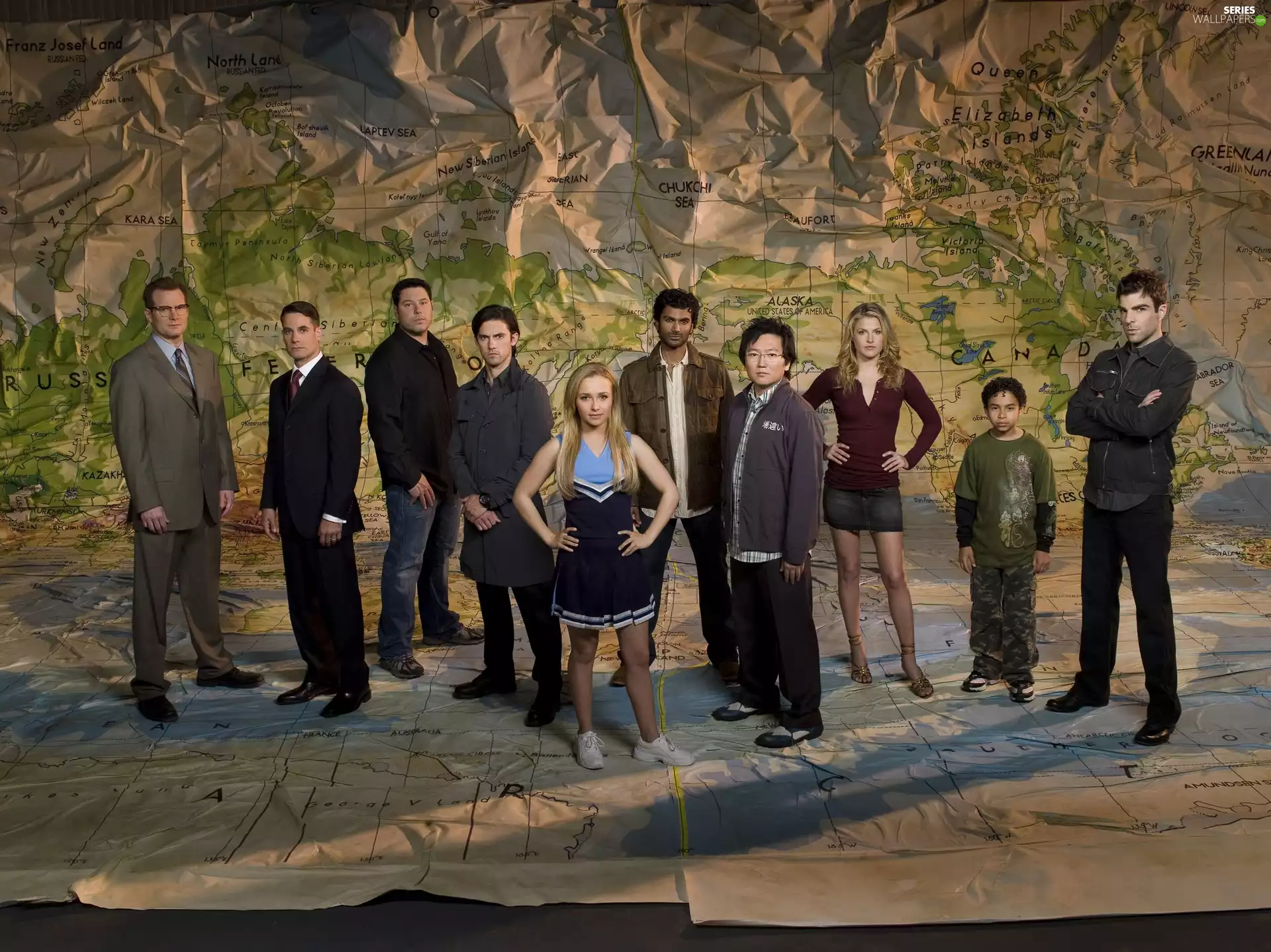 Heroes, Actors, Map, Heroes