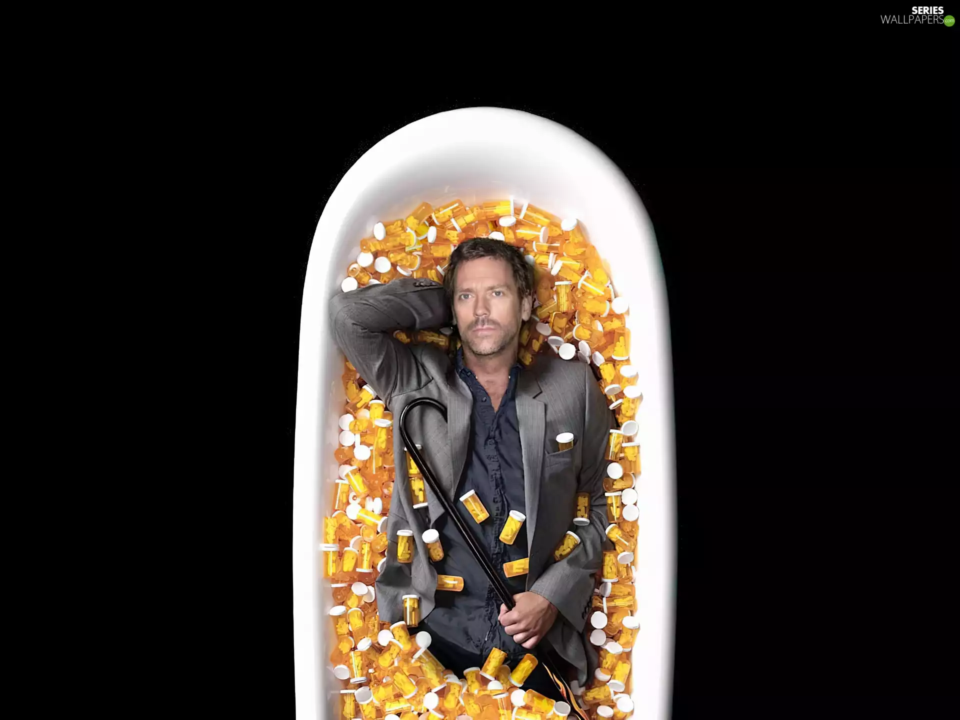 Dr House, chemicals, Hugh Laurie, Bath