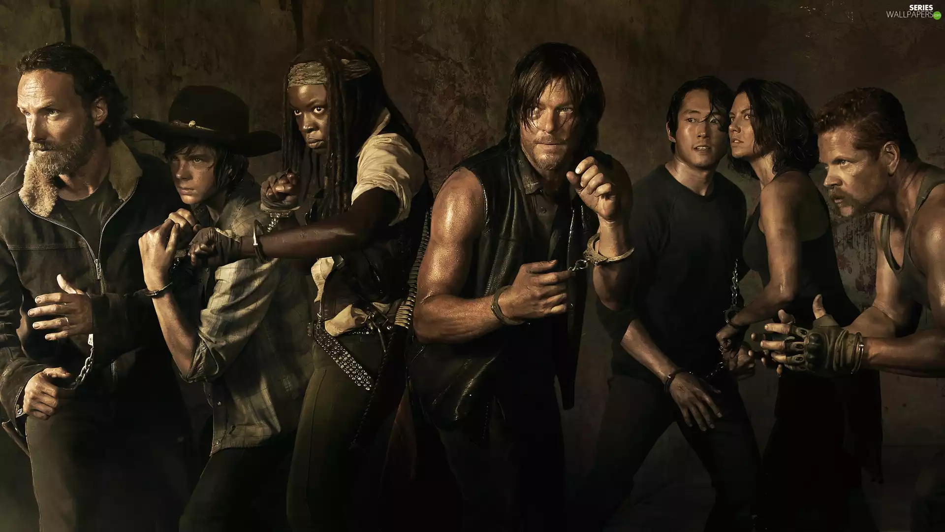 Daryl - Norman Reedus, The Walking Dead, Rick, Maggie, Carl, series, Living Dead, Abraham, Glenn, Michonne