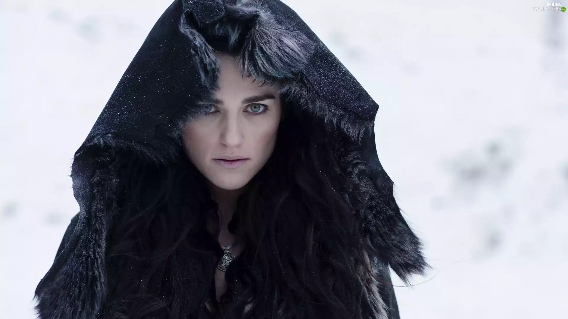 Katie McGrath, series, hood, The Adventures of Merlin, Cloak, actress, Women, The Adventures of Merlin