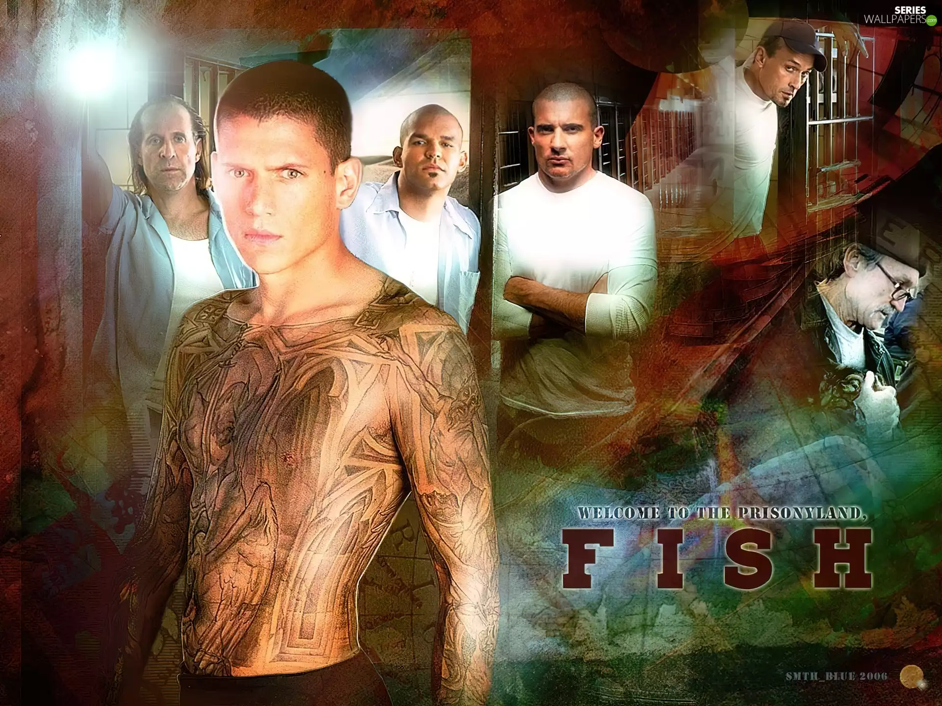 Wentworth Miller, Prison Break, Body, Amaury Nolasco, Prison Break, Characters, Tattoo