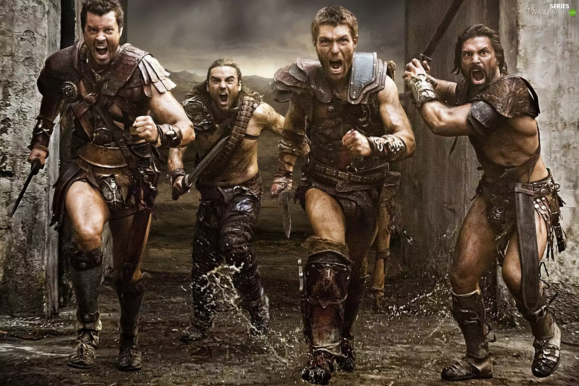 gladiators, Spartacus, Gods of Arena