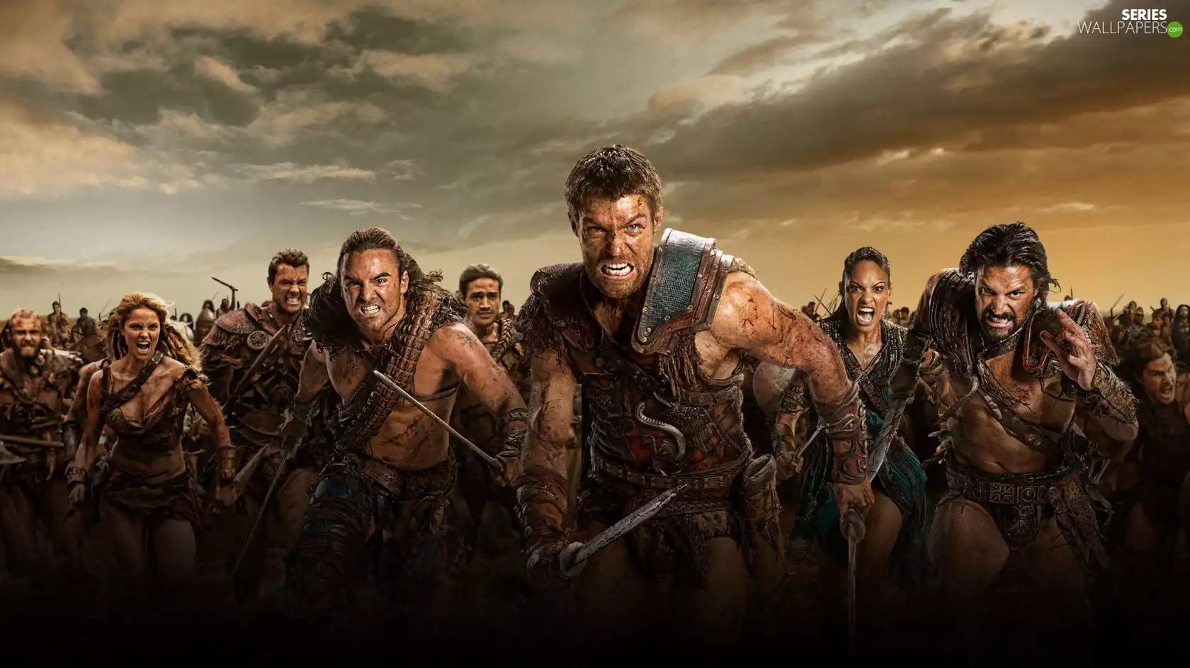 Spartacus, Dustin Clare, Liam McIntyre, War of the Damned