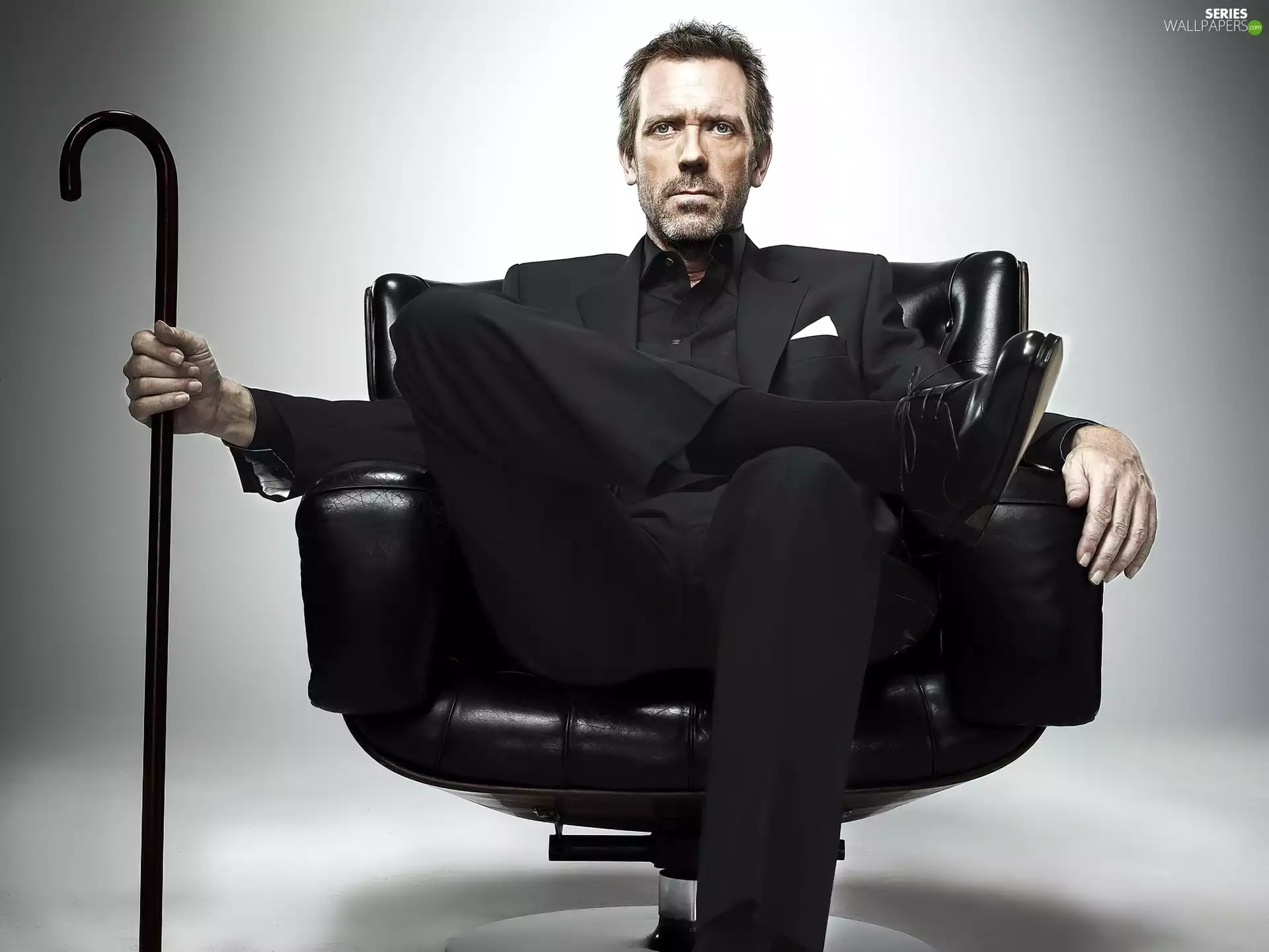 Dr House, Armchair, staff, Hugh Laurie