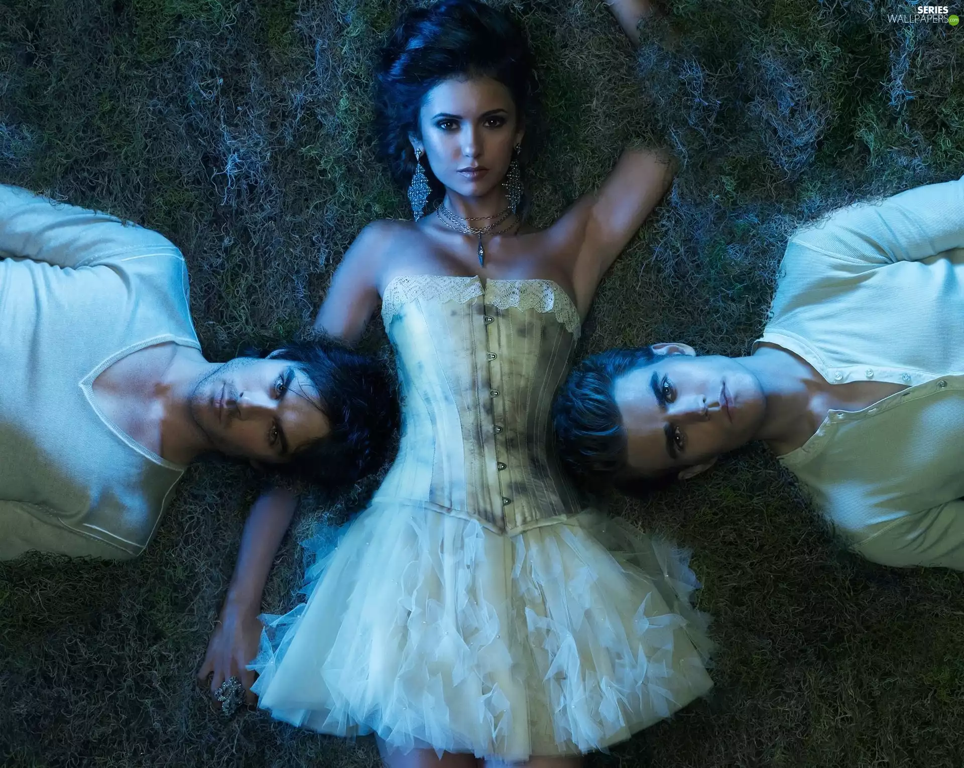 Nina Dobrev, Paul Wesley, The Vampire Diaries, ian somerhalder, The Vampire Diaries