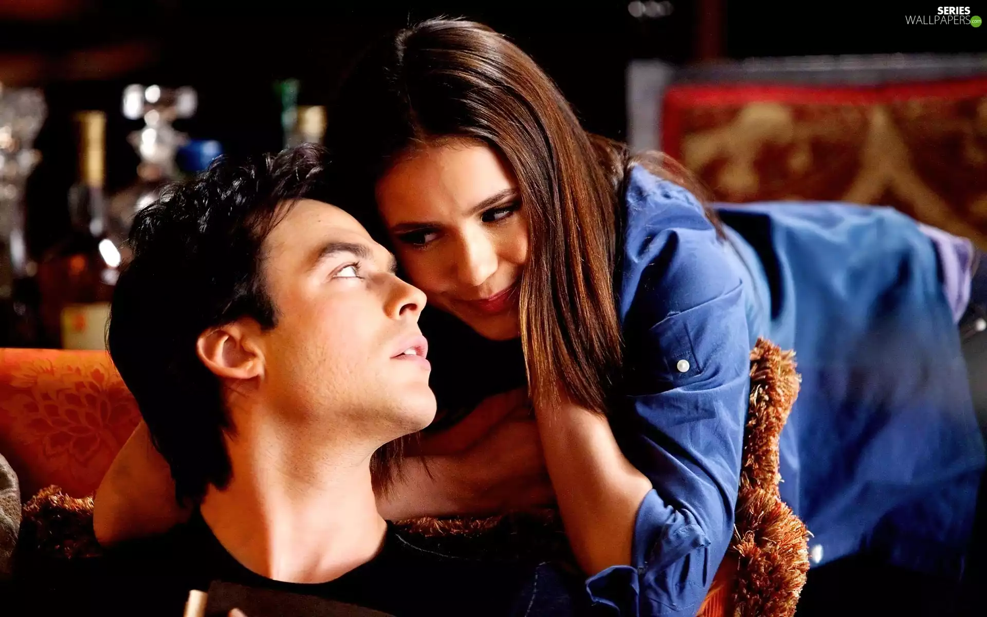 The Vampire Diaries, ian somerhalder, Nina Dobrev, The Vampirie Diaries