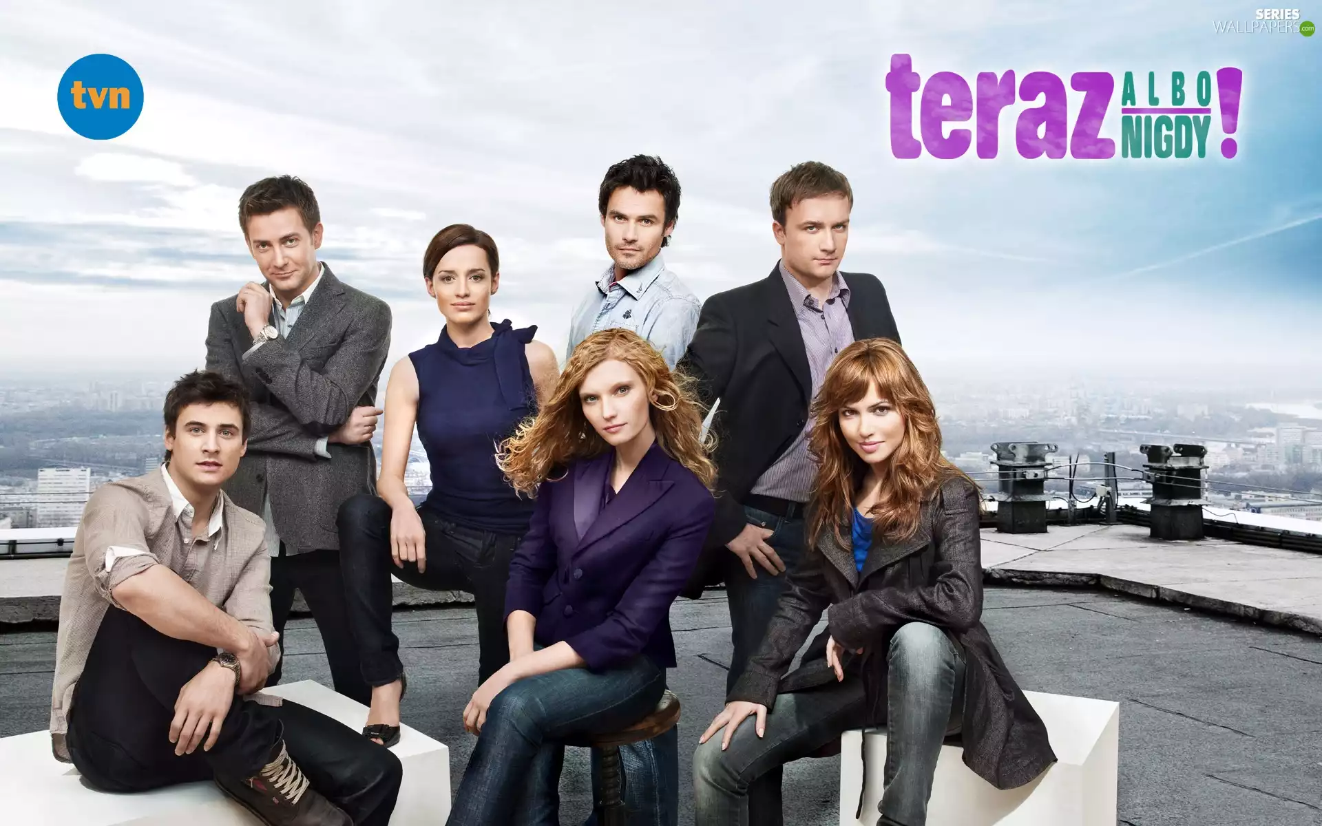 series, Now or Never, Mateusz Damięcki, Rafał Królikowski, Bartlomiej Kasprzykowski, Marta Żmuda Trzebiatowska, Agata Buzek, Jan Wieczorkowski, Katarzyna Maciag