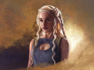 Game Of Thrones, series, actress, Emilia Clarke, Daenerys Targaryen, Game of Thrones