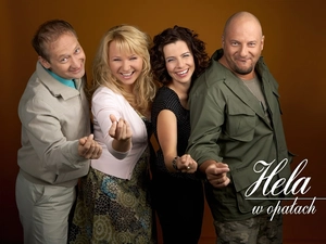 Piotr Gąsowski, Mariusz Kiljan, Agata Kulesza, Anna Guzik, Hela w opałach