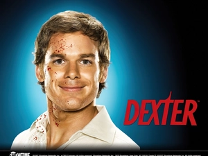 Michael C. Hall, Dexter, blood