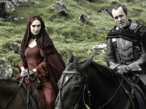 Game of Thrones, Stannis Baratheon - Stephen Dillane, Melisandre - Carice van Houten, Game Of Thrones