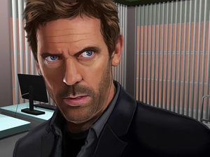 graphics, Dr House, Hugh Laurie