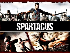 Crixus, Fight, Spartacus, Saxa, series