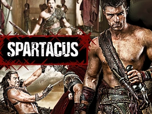 Gannicus, Spartacus, series