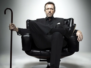 Dr House, Armchair, staff, Hugh Laurie