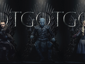 Night King, Game of Thrones, Jon Snow, actress, actor, series, Game Of Thrones, Emilia Clarke, Daenerys Targaryen, Kit Harington