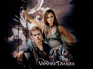 The Vampire Diaries, Paul Wesley, Nina Dobrev, The Vampire Diaries