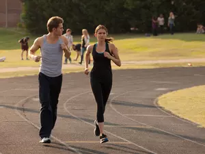 The Vampire Diaries, Nina Dobrev, Paul Wesley Treadmill, Vampire Diaries